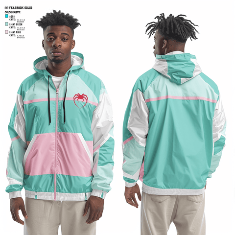 Windbreaker, California Spiders, Men's Basketball, Teamtime, Team time, sublimation, custom sports apparel, team uniforms, spirit wear, spiritwear, sports uniforms, custom shirts, team store, custom team store, fundraiser sports, apparel fundraiser