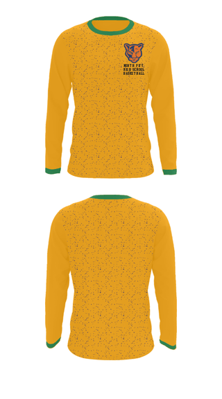 Long Sleeve Performance Shirt, North Pitt High School Basketball, Women's Basketball, Teamtime, Team time, sublimation, custom sports apparel, team uniforms, spirit wear, spiritwear, sports uniforms, custom shirts, team store, custom team store, fundraiser sports, apparel fundraiser