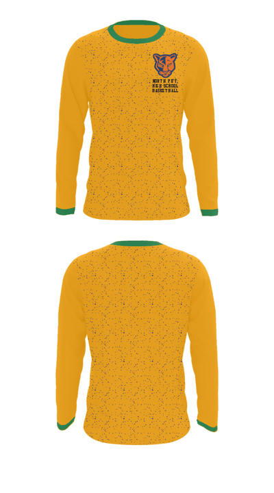 North Pitt High School Basketball 31802152 Long Sleeve Performance Shirt - 35