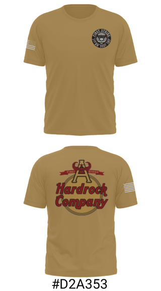 Short Sleeve Performance Shirt, Hardrock Company, Army, Teamtime, Team time, sublimation, custom sports apparel, team uniforms, spirit wear, spiritwear, sports uniforms, custom shirts, team store, custom team store, fundraiser sports, apparel fundraiser