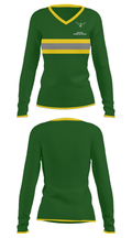 Heritage Elementary School 83742735 Women's Long Sleeve V-neck Shirt - 31