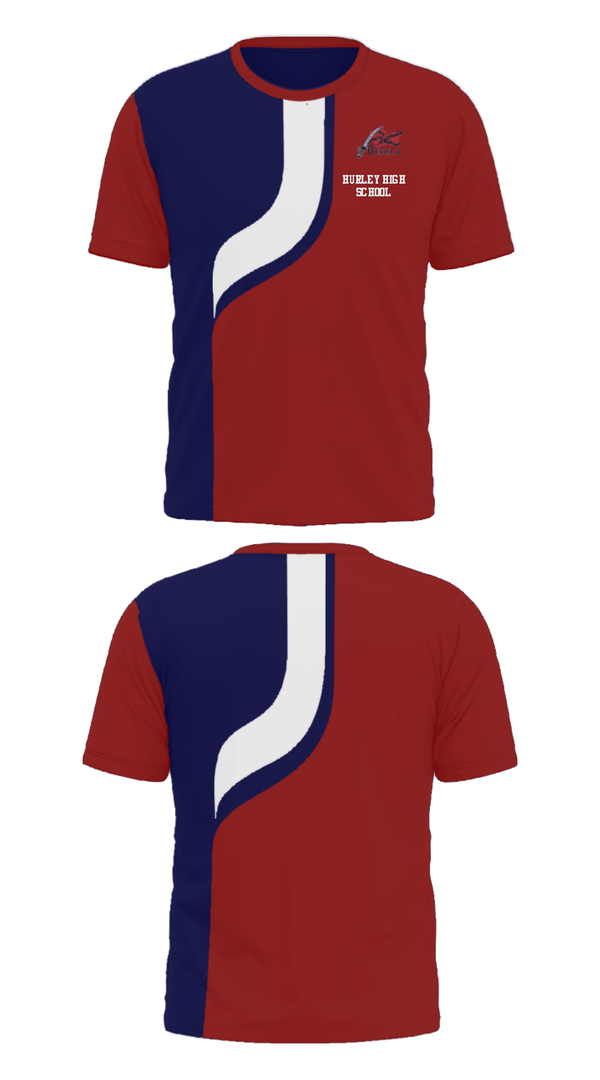Short Sleeve Performance Shirt, Hurley High school, Spirit Store, Teamtime, Team time, sublimation, custom sports apparel, team uniforms, spirit wear, spiritwear, sports uniforms, custom shirts, team store, custom team store, fundraiser sports, apparel fundraiser