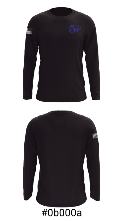 Montgomery City Elementary School 52658287 Long Sleeve Performance Shirt - 18