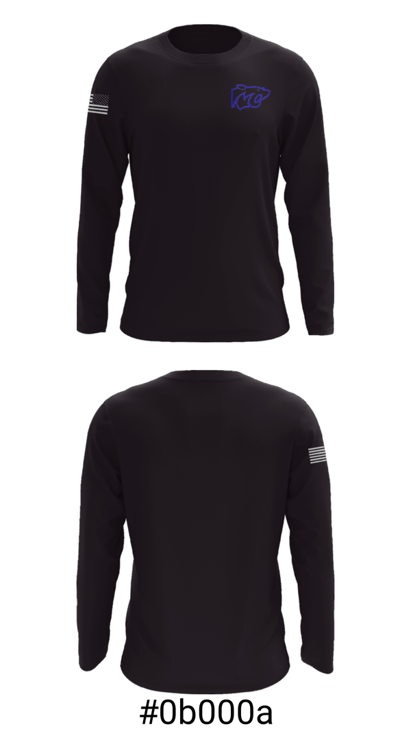 Long Sleeve Performance Shirt, Montgomery City Elementary School, Spirit Store, Teamtime, Team time, sublimation, custom sports apparel, team uniforms, spirit wear, spiritwear, sports uniforms, custom shirts, team store, custom team store, fundraiser sports, apparel fundraiser