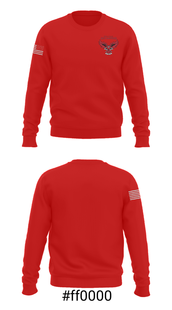 Crew Neck Sweatshirt, Palmyra-Macedon High School Basketball, Women's Basketball, Teamtime, Team time, sublimation, custom sports apparel, team uniforms, spirit wear, spiritwear, sports uniforms, custom shirts, team store, custom team store, fundraiser sports, apparel fundraiser