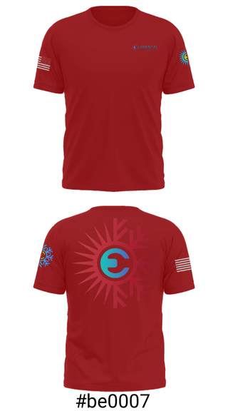Short Sleeve Performance Shirt, Elemental HVAC, , Teamtime, Team time, sublimation, custom sports apparel, team uniforms, spirit wear, spiritwear, sports uniforms, custom shirts, team store, custom team store, fundraiser sports, apparel fundraiser