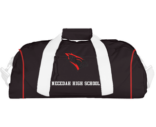 Duffle Bag, Necedah High School, Spirit Store, Teamtime, Team time, sublimation, custom sports apparel, team uniforms, spirit wear, spiritwear, sports uniforms, custom shirts, team store, custom team store, fundraiser sports, apparel fundraiser