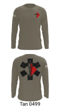 307th Medics 69478986 Long Sleeve Performance Shirt - 35