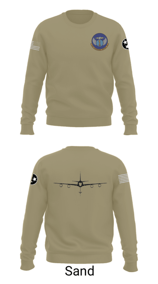 Crew Neck Sweatshirt, 134 Operations Support Squadron, Air Force, Teamtime, Team time, sublimation, custom sports apparel, team uniforms, spirit wear, spiritwear, sports uniforms, custom shirts, team store, custom team store, fundraiser sports, apparel fundraiser