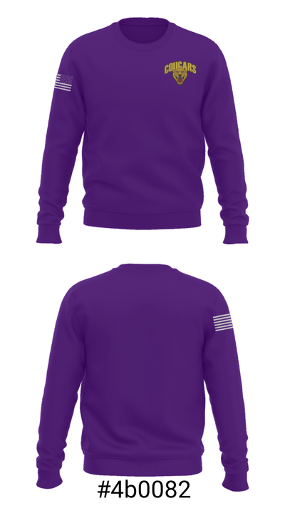 Rosa Parks Middle School 27720755 Crew Neck Sweatshirt - 16