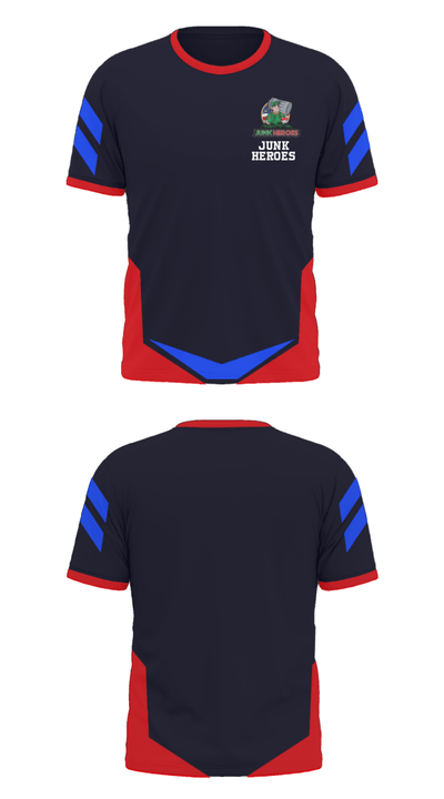 Junk Heroes 27502871 Short Sleeve Performance Polo - 31