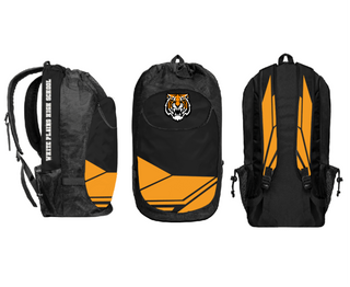 Gear Bag, White Plains High School, Spirit Store, Teamtime, Team time, sublimation, custom sports apparel, team uniforms, spirit wear, spiritwear, sports uniforms, custom shirts, team store, custom team store, fundraiser sports, apparel fundraiser