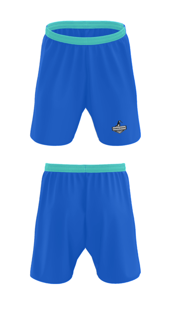 Athletic Shorts With Pockets, Richmond Warriors, Baseball, Teamtime, Team time, sublimation, custom sports apparel, team uniforms, spirit wear, spiritwear, sports uniforms, custom shirts, team store, custom team store, fundraiser sports, apparel fundraiser