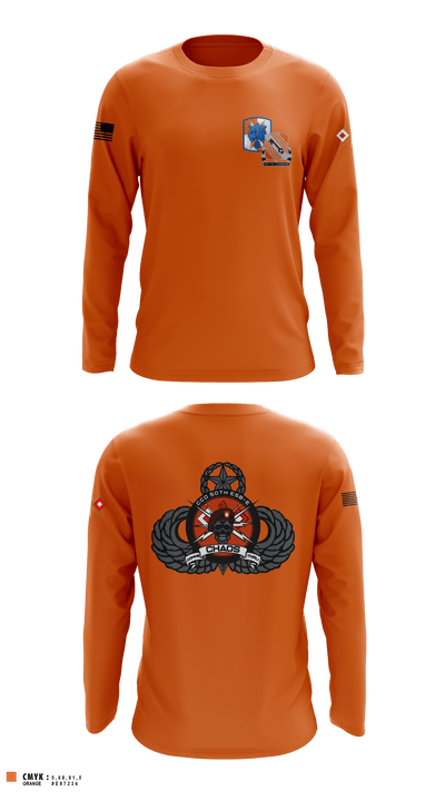 50th ESB-E, C. Company50th ESB-E, Charlie Company 94317327 Long Sleeve Performance Shirt - 10
