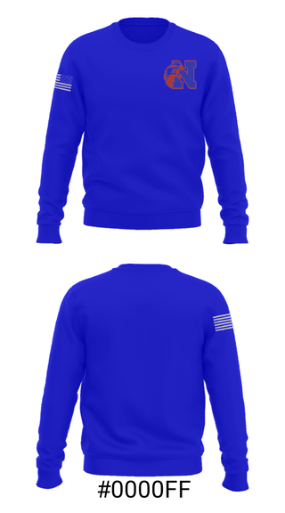 Crew Neck Sweatshirt, Natick High School Wrestling, Wrestling, Teamtime, Team time, sublimation, custom sports apparel, team uniforms, spirit wear, spiritwear, sports uniforms, custom shirts, team store, custom team store, fundraiser sports, apparel fundraiser