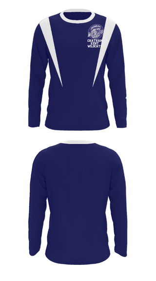 Long Sleeve Performance Shirt, Chatham Kent Wildcats, Men's Basketball, Teamtime, Team time, sublimation, custom sports apparel, team uniforms, spirit wear, spiritwear, sports uniforms, custom shirts, team store, custom team store, fundraiser sports, apparel fundraiser