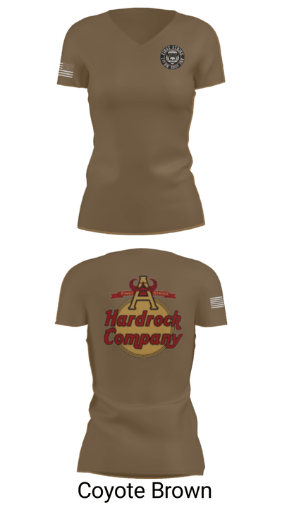 Hardrock Company 49031868 Women's Short Sleeve V-neck Shirt - 12