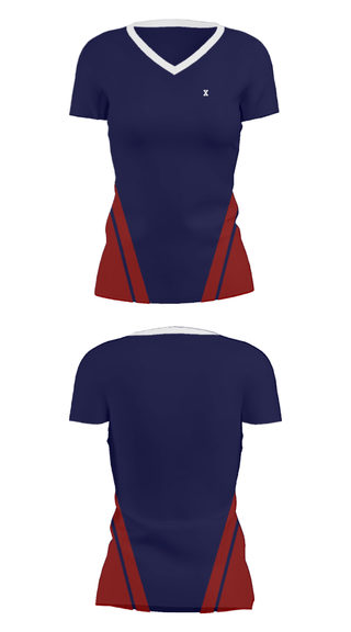 Women's Short Sleeve Vneck Shirt, x, Cross Country, Teamtime, Team time, sublimation, custom sports apparel, team uniforms, spirit wear, spiritwear, sports uniforms, custom shirts, team store, custom team store, fundraiser sports, apparel fundraiser