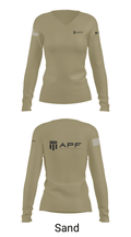 APF 42978430 Women's Long Sleeve V-neck Shirt - 47