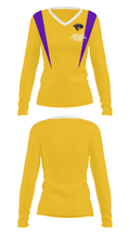 Fountain Lake Middle School 23180078 Women's Long Sleeve V-neck Shirt - 29