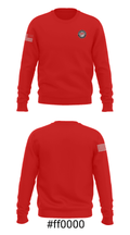 North Senior High School Gymnastics 87380048 Crew Neck Sweatshirt - 16