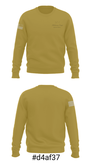 Crew Neck Sweatshirt, Oklahoma Kings Basketball, Men's Basketball, Teamtime, Team time, sublimation, custom sports apparel, team uniforms, spirit wear, spiritwear, sports uniforms, custom shirts, team store, custom team store, fundraiser sports, apparel fundraiser