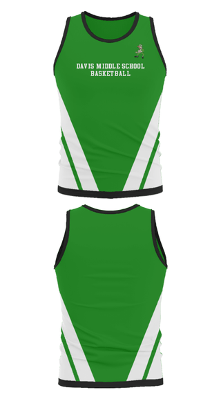 Tank Top, Davis Middle School Basketball, Men's Basketball, Teamtime, Team time, sublimation, custom sports apparel, team uniforms, spirit wear, spiritwear, sports uniforms, custom shirts, team store, custom team store, fundraiser sports, apparel fundraiser
