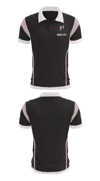 Short Sleeve Performance Polo, Bobcats, Cross Country, Teamtime, Team time, sublimation, custom sports apparel, team uniforms, spirit wear, spiritwear, sports uniforms, custom shirts, team store, custom team store, fundraiser sports, apparel fundraiser