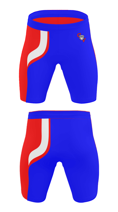 Caney Valley Wrestling 98164872 Men's Compression Shorts - 23