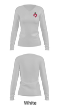 Standifer Gap Sda School 27807356 Women's Long Sleeve V-neck Shirt - 6