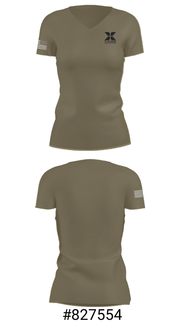 Women's Short Sleeve Vneck Shirt, Xavier College Prep High School Wrestling, Wrestling, Teamtime, Team time, sublimation, custom sports apparel, team uniforms, spirit wear, spiritwear, sports uniforms, custom shirts, team store, custom team store, fundraiser sports, apparel fundraiser