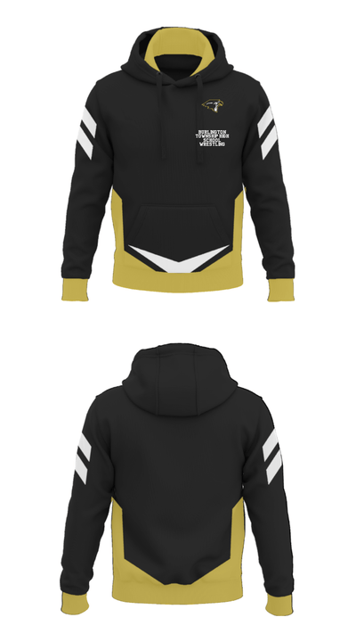 Burlington Township High School Wrestling 96364477 Hoodie - 24