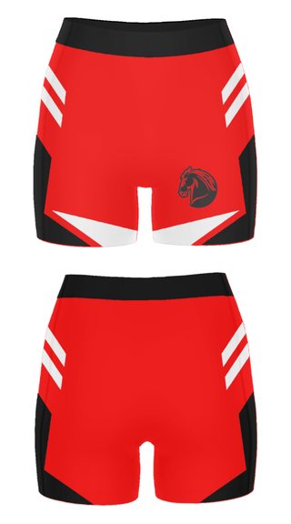Women's Compression Shorts, Moya Elementary School, Spirit Store, Teamtime, Team time, sublimation, custom sports apparel, team uniforms, spirit wear, spiritwear, sports uniforms, custom shirts, team store, custom team store, fundraiser sports, apparel fundraiser