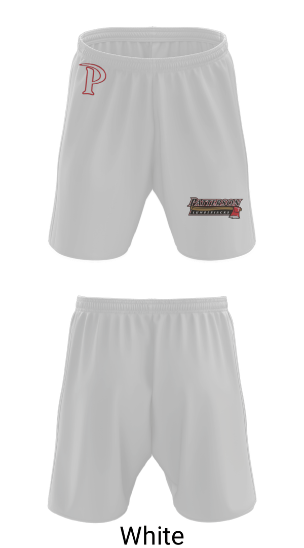 Athletic Shorts With Pockets, Patterson, Men's Basketball, Teamtime, Team time, sublimation, custom sports apparel, team uniforms, spirit wear, spiritwear, sports uniforms, custom shirts, team store, custom team store, fundraiser sports, apparel fundraiser