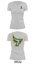 Akron Firestone High School Wresling 83241216 Women's Short Sleeve V-neck Shirt - 7