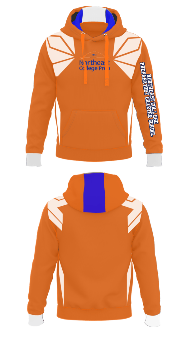Hoodie, Northeast College Preparatory Charter School, Spirit Store, Teamtime, Team time, sublimation, custom sports apparel, team uniforms, spirit wear, spiritwear, sports uniforms, custom shirts, team store, custom team store, fundraiser sports, apparel fundraiser