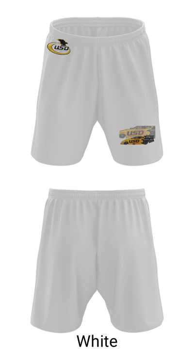 USD INC. 563633 Athletic Shorts With Pockets - 1