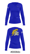 Christian Academy of Indiana 63025914 Women's Long Sleeve V-neck Shirt - 20