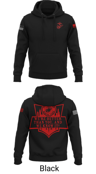 Hoodie, RSS EMPIRE STATE, Marines, Teamtime, Team time, sublimation, custom sports apparel, team uniforms, spirit wear, spiritwear, sports uniforms, custom shirts, team store, custom team store, fundraiser sports, apparel fundraiser
