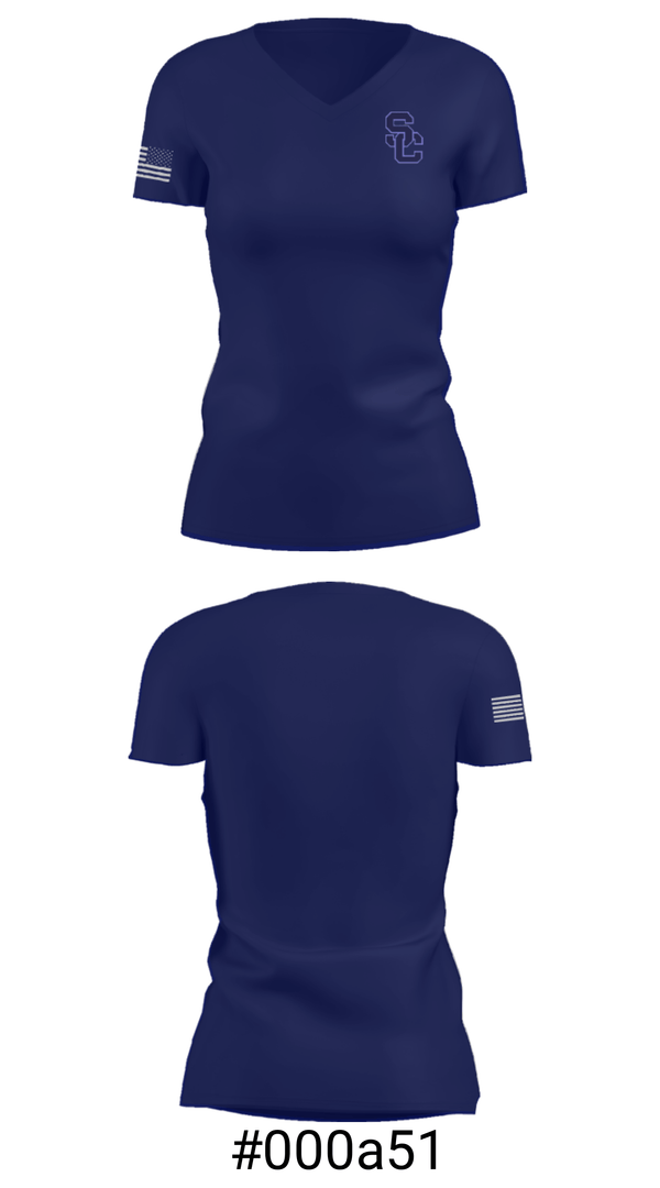 Women's Short Sleeve Vneck Shirt, Scott Community High School Wrestling, Wrestling, Teamtime, Team time, sublimation, custom sports apparel, team uniforms, spirit wear, spiritwear, sports uniforms, custom shirts, team store, custom team store, fundraiser sports, apparel fundraiser