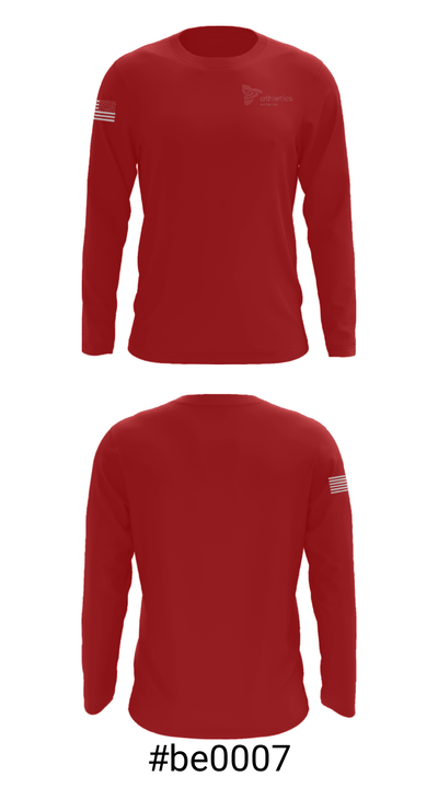 Athletics Ontario 7294695 Long Sleeve Performance Shirt - 18