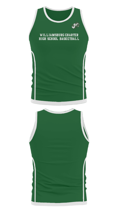 Williamsburg Charter High School Basketball 20625622 Tank Top - 36