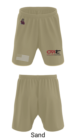 Athletic Shorts With Pockets, Call Mr Capital, National Guard, Teamtime, Team time, sublimation, custom sports apparel, team uniforms, spirit wear, spiritwear, sports uniforms, custom shirts, team store, custom team store, fundraiser sports, apparel fundraiser