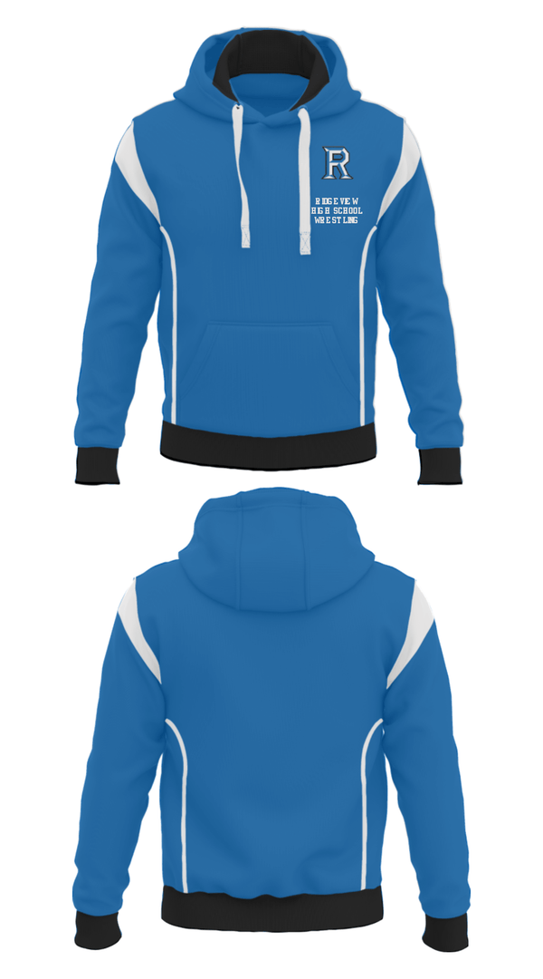 Hoodie, Ridgeview High School Wrestling, Wrestling, Teamtime, Team time, sublimation, custom sports apparel, team uniforms, spirit wear, spiritwear, sports uniforms, custom shirts, team store, custom team store, fundraiser sports, apparel fundraiser