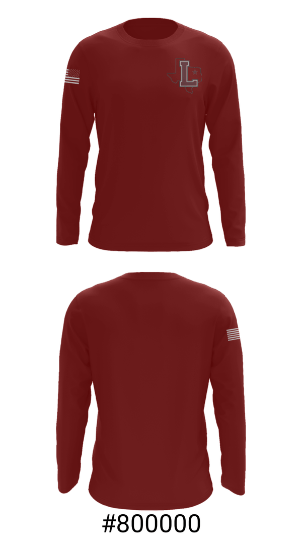 Long Sleeve Performance Shirt, Fighting Farmers Wrestling Club, Wrestling, Teamtime, Team time, sublimation, custom sports apparel, team uniforms, spirit wear, spiritwear, sports uniforms, custom shirts, team store, custom team store, fundraiser sports, apparel fundraiser
