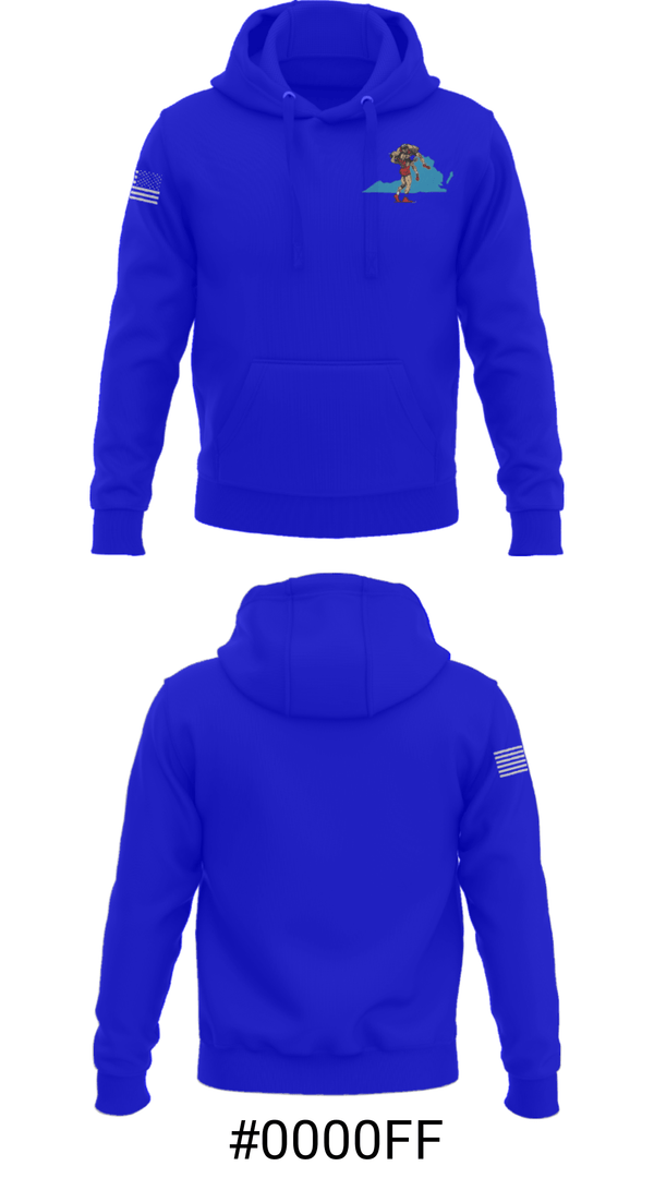 Hoodie, Virginia Challenge Wrestling Association, Wrestling, Teamtime, Team time, sublimation, custom sports apparel, team uniforms, spirit wear, spiritwear, sports uniforms, custom shirts, team store, custom team store, fundraiser sports, apparel fundraiser