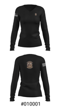 Golden Dragon  AST 25018707 Women's Long Sleeve V-neck Shirt - 7
