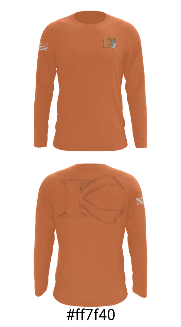 Long Sleeve Performance Shirt, Keshequa High School Basketball, Men's Basketball, Teamtime, Team time, sublimation, custom sports apparel, team uniforms, spirit wear, spiritwear, sports uniforms, custom shirts, team store, custom team store, fundraiser sports, apparel fundraiser