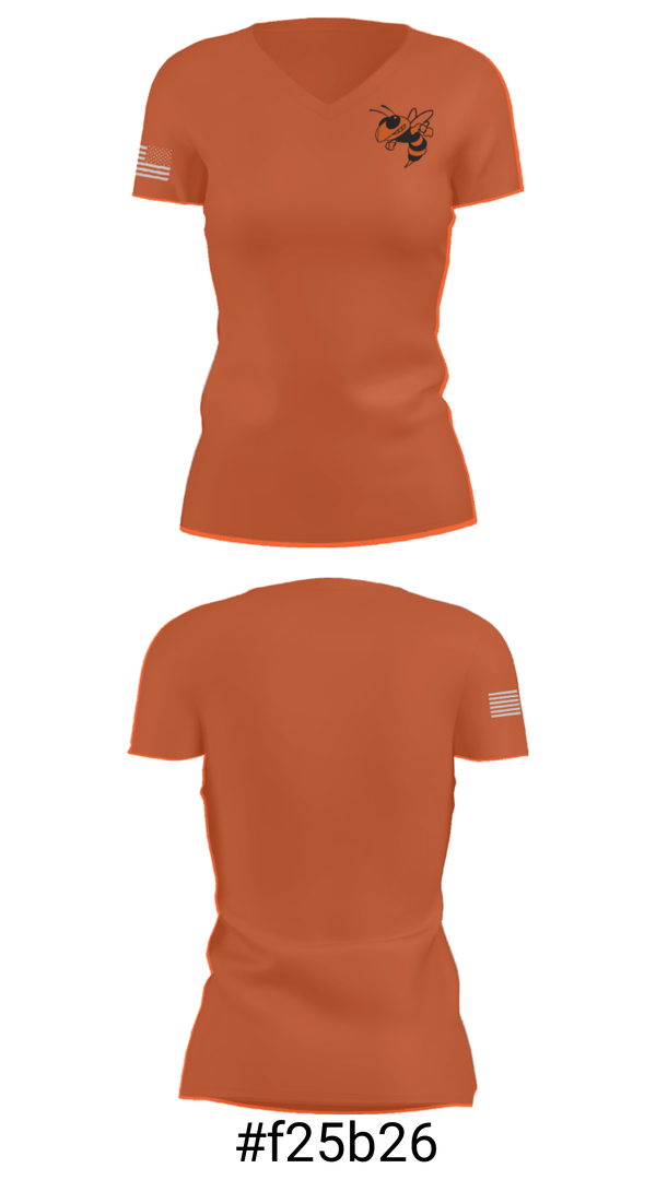 Women's Short Sleeve Vneck Shirt, Mount Vernon High School Bowling, Bowling, Teamtime, Team time, sublimation, custom sports apparel, team uniforms, spirit wear, spiritwear, sports uniforms, custom shirts, team store, custom team store, fundraiser sports, apparel fundraiser