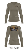 BARNETT'S 90373195 Women's Long Sleeve V-neck Shirt - 39